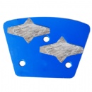 Double Shark Segs Concrete Grinding Trapezoid Diamond Pads
