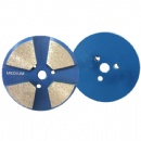 3'' 4 Beveled Segs Floor Grinding Magnetic Diamond Metal Discs