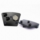 SASE Wulf Series Double Bullet PCDs W/ Wear Button Floor Prep Traps