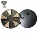 3'' 5 Diamond Segs Concrete Grinding Diamond Discs W/ 3 Screws