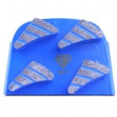 Lavina X Series 4 Wave Segs Terrazzo Floor Diamond Grinding Discs