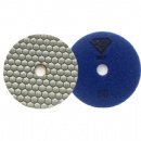 2'' 3'' 4'' 5'' Hexagonal White Dry Use Diamond Polishing Pads