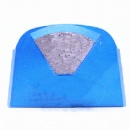 Lavina placa de diamante molida de hormigón con un solo borde oblicuo