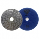 3'' 4'' 5'' Durable Vacuum Brazed Spiral Diamond Grinding Pads