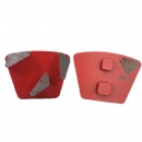 STI Trapezoid Rox Diamond Concrete Grinding Segments W/ 2 Pins