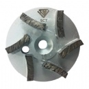 3'' Terrco Bolt-On 6S Concrete Grinding Segs Floor Diamond Discs
