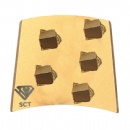 Reemplazar rápidamente el pegamento de pegamento de resina epoxi trapezoidal W / 5s mini pcds para eliminar la espátula