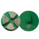 3'' Klindex Quick Lock Backing 4S Beveled Edge Segs Concrete Grinding Discs