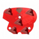 Airtec 5s mini flechas hormigón seco molido diamante trapezoidal