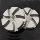 3'' Spiral Stone Restoration Dry Polishing High Shine Diamond Pads