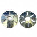 Klindex 8'' 9.5'' Ready Cool Plate For Quick Lock Diamond Grinding Segments