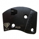 Contec Bolt-On Plates Single Half PCD Mastic Glue Removal Scrapers