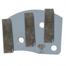 Los pernos de la trituradora de suelo contec conectan la Sección de molienda de diamante de tres barras de la trampa.