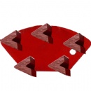 Sección de molienda de diamantes del suelo de hormigón trapezoidal nacional 5s mini Arrow