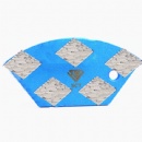 Placa compatible con el Estado 5s pequeña almohadilla de molienda de diamante en forma de garra de Wulf en forma de abanico
