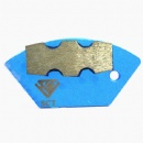 Placa de molienda de hormigón de diamante trapezoidal monohh compatible con el país