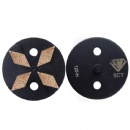 4'' 100mm Jiansong Metal Grinding Discs W/ 4S Shark Diamond Segments