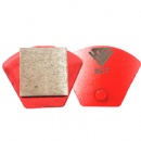 Jiansong Trapezoid Metal Bonded Diamond Square Concrete Grinding Plates
