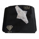 PHX Slide-in Trapezoid Single Cross-Shape Seg Concrete Grinding Diamonds
