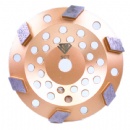 7'' 180mm 6S Rhombus Segments Glue Mastic Removal Diamond Grinding Wheels
