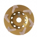 4'' 100mm 6S Rapida Cap Cutter Diamond Grinding Cup Wheels