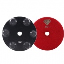 5'' 6'' Velcro Backed Angle Grinder Woodfloor Surface Grinding Diamond Discs
