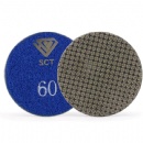 2'' 50mm Velcro Backed Electroplated Diamond Grinding Pads