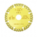 4'' 4.5'' 5'' Vacuum Brazed Diamond Saw Blades For Cutting All Kinds Of Steel Materials