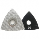 Multi-tools Vacuum Brazed Triangle Edge Grinding Diamond Pads