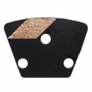 Trapezoid Concrete Grinding Stone W/ Single Rhombus Segment