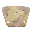 Standard Trapezoid Triple Rapidas Segments Concrete Grinding Shoes