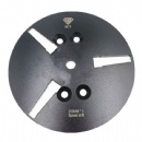 10'' 250mm Bolt-On Conversion Plate W/ Triple Speed Shift Slots For DFG EDCO Diamatic Blastrac etc Floor Grinders