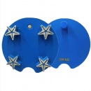 4'' 100mm Jiansong JS Floor Grinders 4S Star-Shaped Segments Cap Cutter Diamond Grinding Pucks For Concrete Terrazzo Floorings