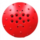 Diamatic Blastrac DFG 10'' 250mm PCD Grinding Head Plate With 16S Mini PCDs Floor Removal Discs