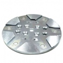 10'' 250MM Fast Change Magnetic Plate For DFG Diamatic Blastrac etc