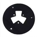 9'' 230MM HTC Full Face Plate For Velcro Backed Diamond Pads
