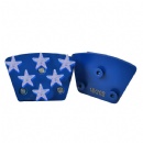 SASE QCS Trapezoid 6S Mini Stars Floor Grinding Diamond Tools