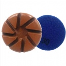 3'' 8S 15mm de espesor Puck híbrido de transición de diamante con unión de cobre