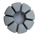 Dry Concrete Floor Resin Bond Diamond Polish Pads 15mm