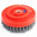 Snail Lock Silicon Carbide Brushes For Surface Cleaning