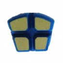 Werkmaster Velcro respaldó bloques de molienda de unión de cerámica