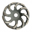150mm Spiral Metal Diamond Segs Hilti Grinder Cup Wheels