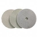 Almohadillas de pulido seco de diamantes de hormigón blanco de 100 mm de 3 mm