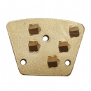 CPS Trapezoidal Coating Removal Discs W/ 5 Quarter PCDs