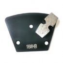 Single H Seg Diamond Grinding Shoe For CPS Mag Plates