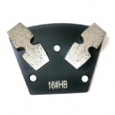 Doble H SEGS Trap-On Trap Discos de diamante de molienda de concreto